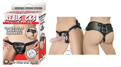 REALCOCKS UNIVERSAL TRUE-FIT HARNESS-BLACK