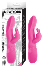 VIBES OF NEW YORK CONTOURED RABBIT MASSAGER