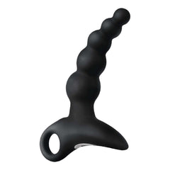 ANAL-ESE COLLECTION VIBRATING ALPHA PLUG #2-BLACK
