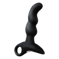 ANAL-ESE COLLECTION VIBRATING ALPHA PLUG #4-BLACK