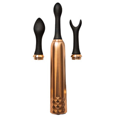 INTENSE TRIPLE TIP MASSAGER-ROSE GOLD