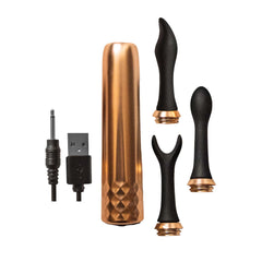 INTENSE TRIPLE TIP MASSAGER-ROSE GOLD