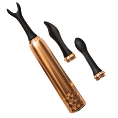 INTENSE TRIPLE TIP MASSAGER-ROSE GOLD