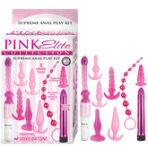 PINK ELITE COLLECTION SUPREME ANAL PLAY KIT-PINK