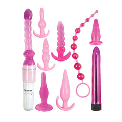 PINK ELITE COLLECTION SUPREME ANAL PLAY KIT-PINK