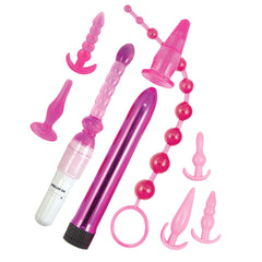 PINK ELITE COLLECTION SUPREME ANAL PLAY KIT-PINK
