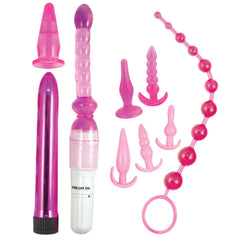 PINK ELITE COLLECTION SUPREME ANAL PLAY KIT-PINK