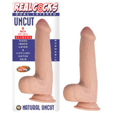 REALCOCKS DUAL LAYERED UNCUT SLIDER 9" FAT DICK