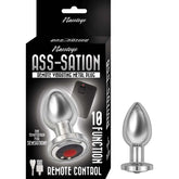 ASS-SATION REMOTE VIBRATING METAL PLUG