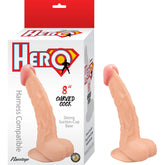 HERO 8" CURVED COCK-WHTE