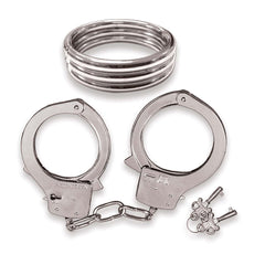 DOMINANT SUBMISSIVE COLLECTION COCKRING & HANDCUFFS