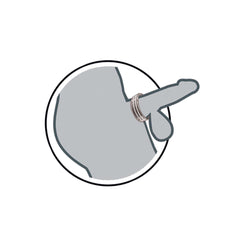 DOMINANT SUBMISSIVE COLLECTION COCKRING & HANDCUFFS