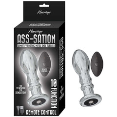 ASS-SATION REMOTE VIBRATING METAL ANAL PLEASER