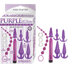 PURPLE ELITE COLLECTION ANAL PLAY KIT-PURPLE