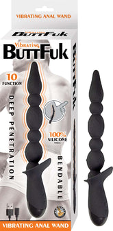 VIBRATING BUTTFUK VIBRATING ANAL WAND-BLACK