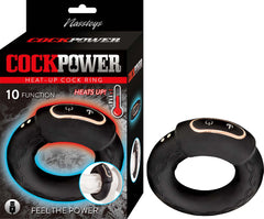 COCKPOWER HEAT UP COCK RING-BLACK