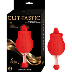 CLIT-TASTIC ROSE BUD DUAL MASSAGER
