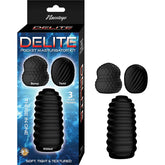 DELITE POCKET MASTURBATOR KIT-BLACK