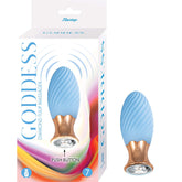 GODDESS DIAMOND TULIP MASSAGER-BLUE