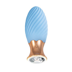 GODDESS DIAMOND TULIP MASSAGER-BLUE