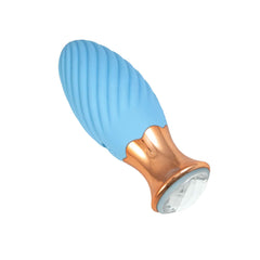 GODDESS DIAMOND TULIP MASSAGER-BLUE