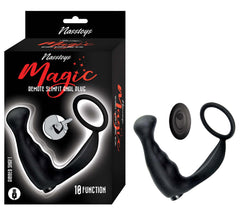 MAGIC REMOTE SLIMFIT ANAL PLUG-BLACK