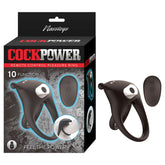 COCKPOWER REMOTE CONTROL PLEASURE RING-BLACK