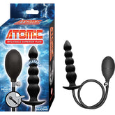 ATOMIC INFLATABLE SUPERIOR PLUG-BLACK