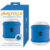 THE ROYALE MASTURBATOR CYLINDER-BLUE