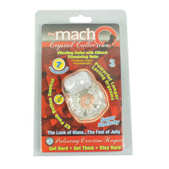 THE MACHO CRYSTAL COLLECTION PULSATING ERECTION KEEPER-CLEAR