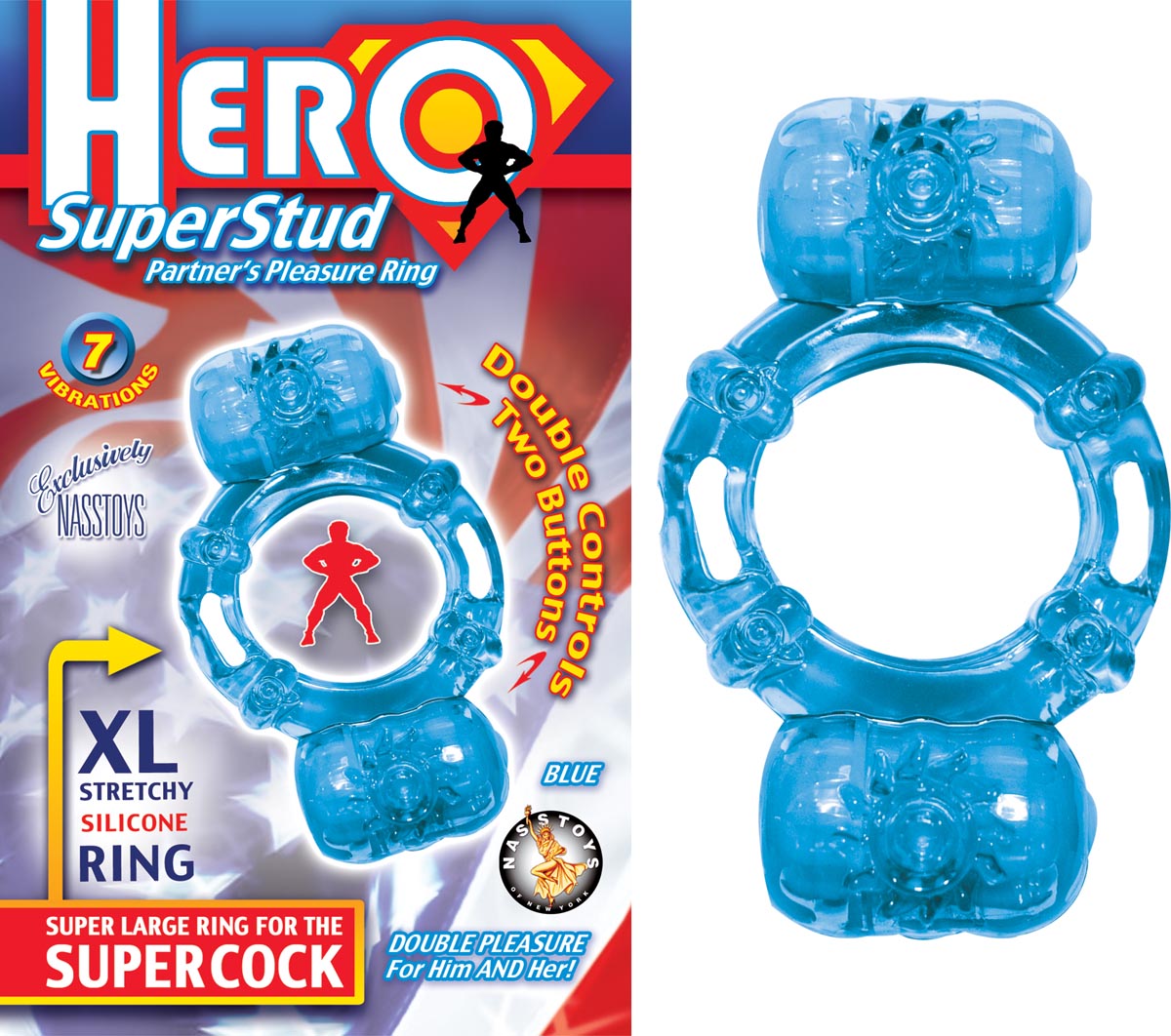 HERO SUPERSTUD PARTNER'S PLEASURE RING