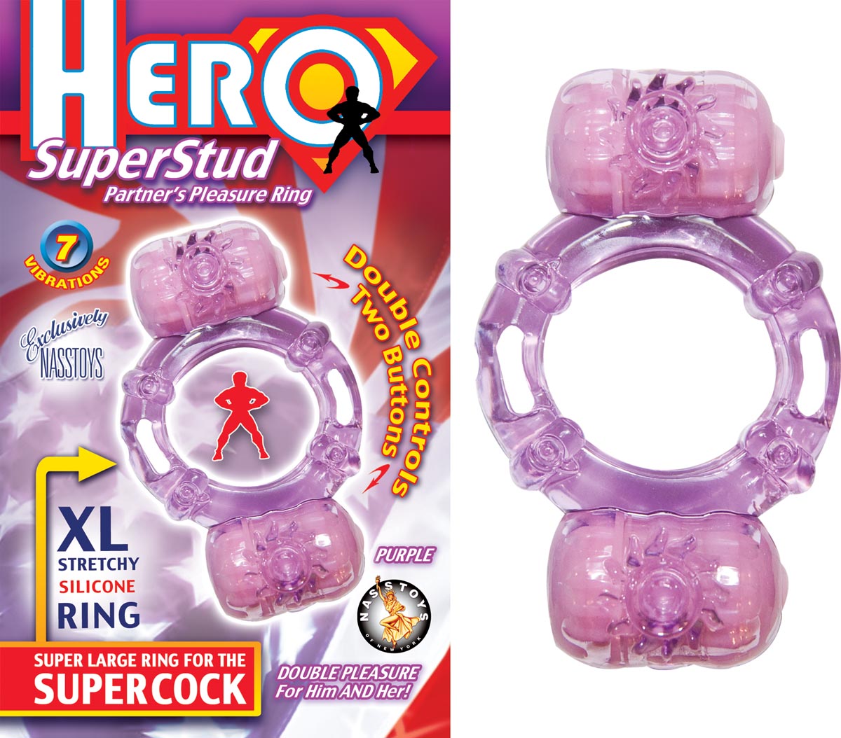 HERO SUPERSTUD PARTNER'S PLEASURE RING