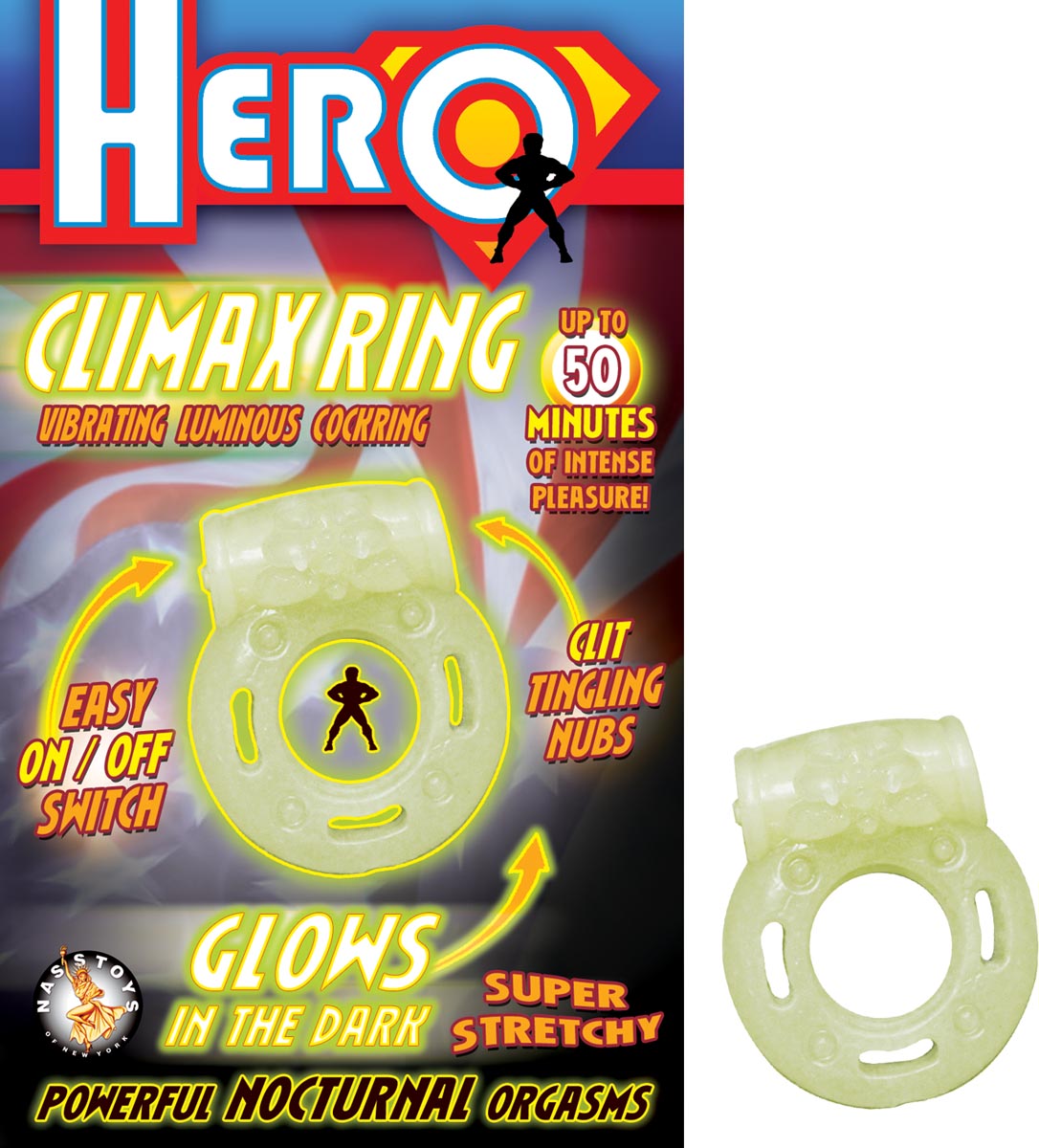 HERO CLIMAX RING-GLOW IN THE DARK