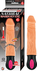 NATURAL REALSKIN HOT COCK #1-WHITE