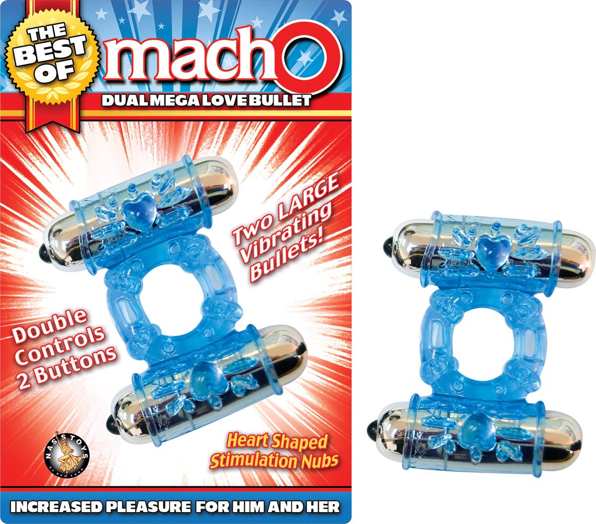THE BEST OF MACHO DUAL MEGA LOVE BULLET-BLUE