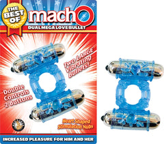 THE BEST OF MACHO DUAL MEGA LOVE BULLET-BLUE