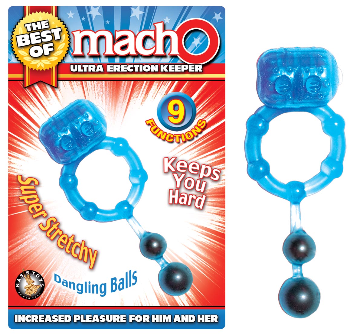 THE BEST OF MACHO ULTRA ERECTION KEEPER-BLUE