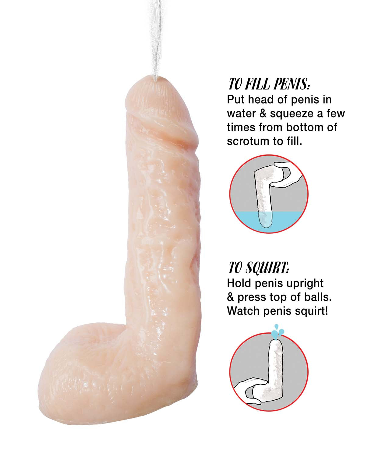 NATURAL REALSKIN SQUIRTING PENIS #3