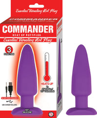 COMMANDER ESSENTIAL VIBRATING HOT PLUG