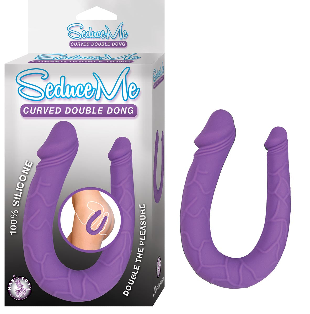 SEDUCE ME CURVED DOUBLE DONG