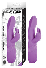 VIBES OF NEW YORK CONTOURED RABBIT MASSAGER