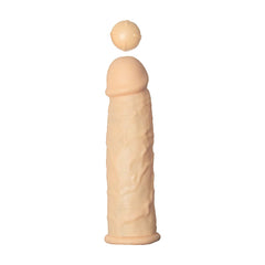 THE GREAT EXTENDER 1ST SILICONE VIBRATING SLEEVE 6.5"