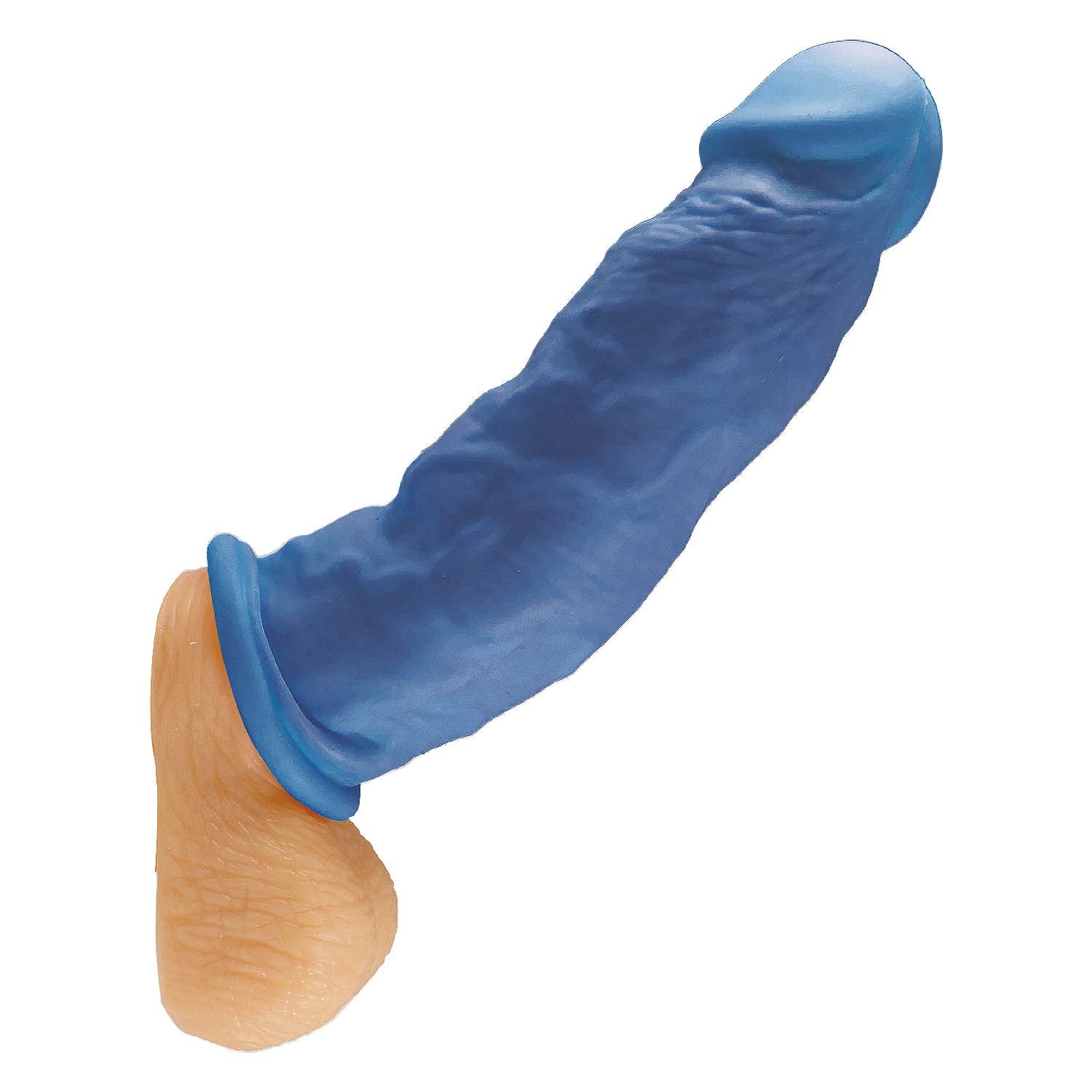 THE GREAT EXTENDER 1ST SILICONE VIBRATING SLEEVE 6.5"