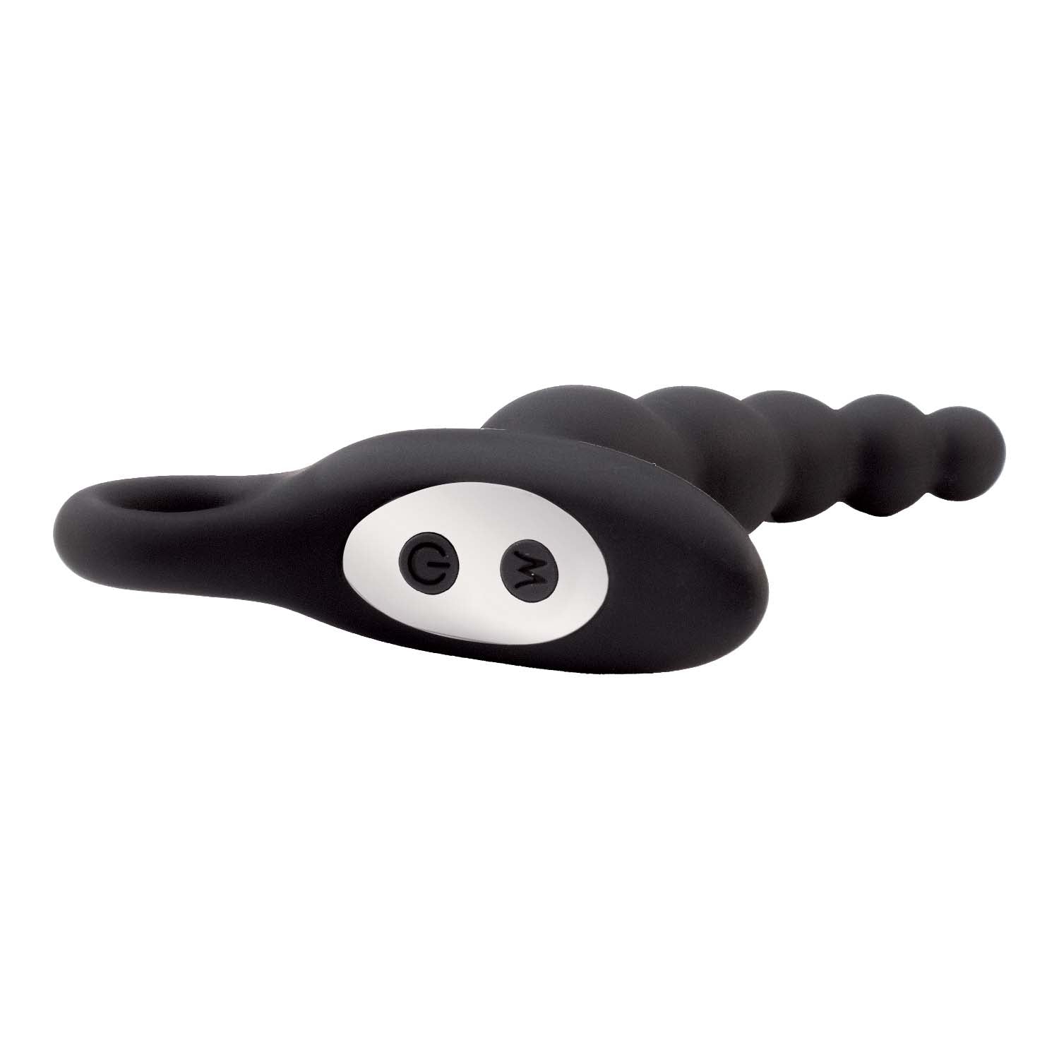ANAL-ESE COLLECTION VIBRATING ALPHA PLUG #2-BLACK