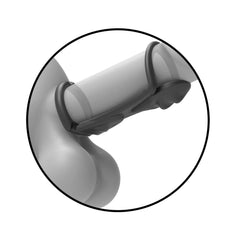 MY COCKRING RIBBED SHAFT COCKRING-BLACK