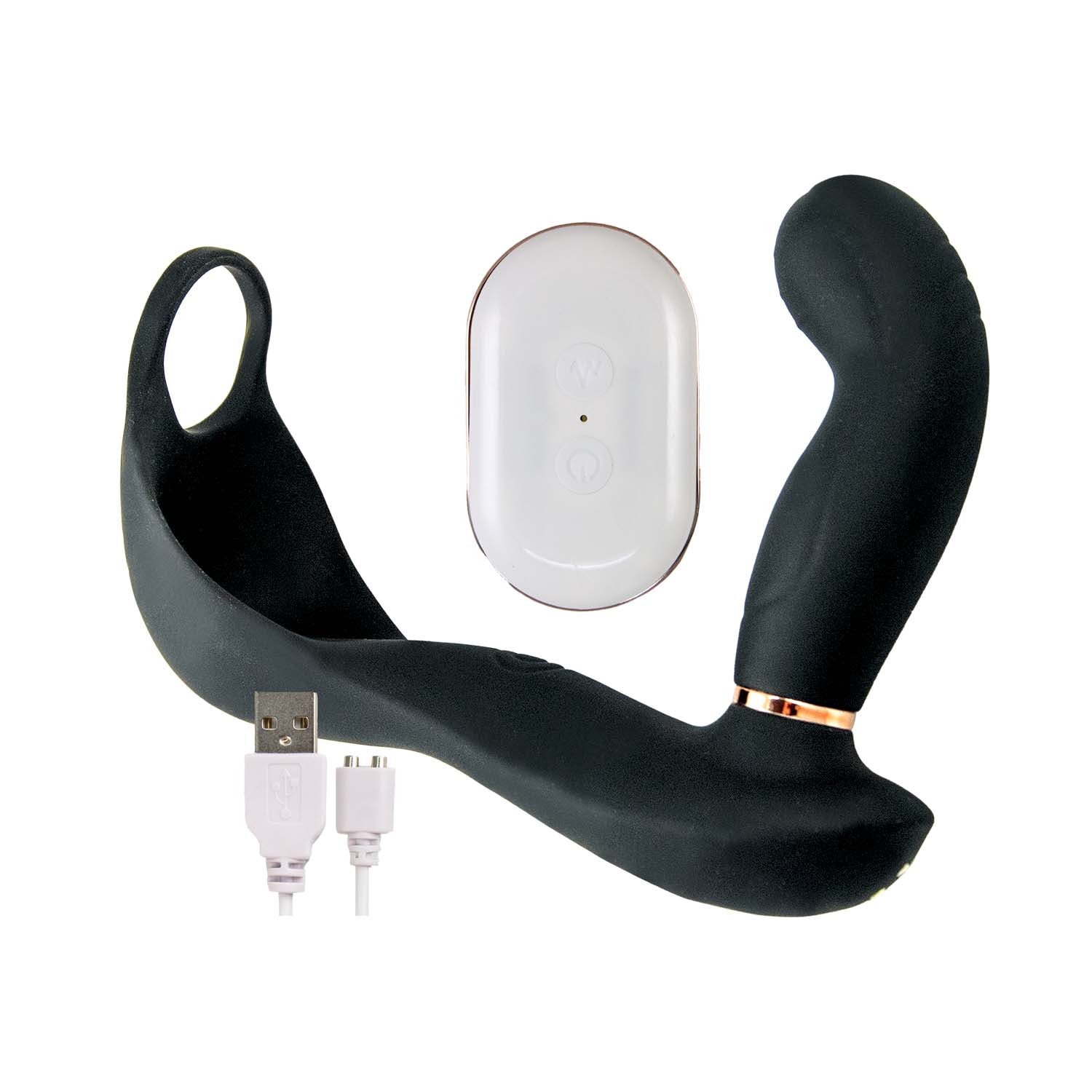 BUTTS UP P-SPOT MASSAGER PRO-BLACK