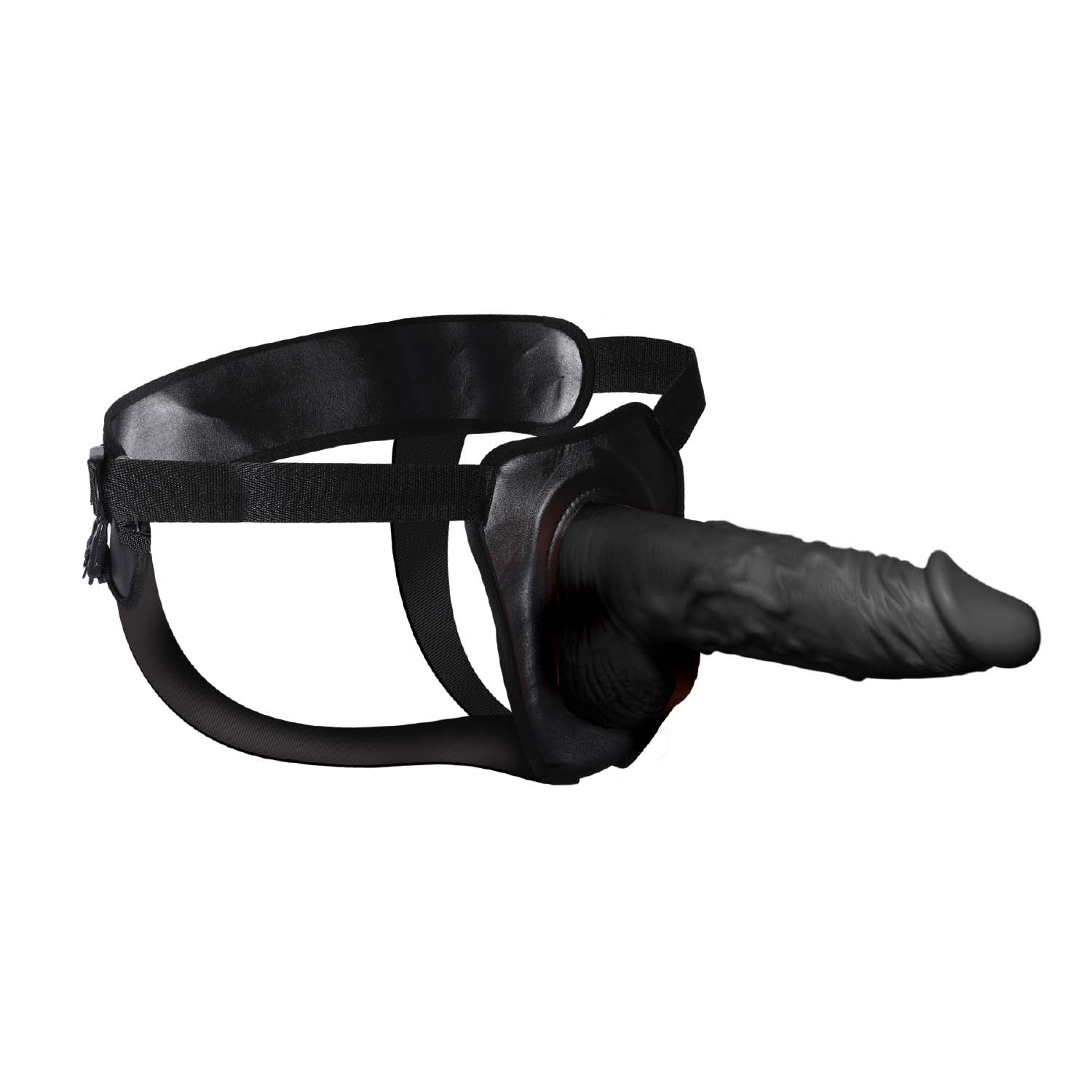 ERECTION ASSISTANT HOLLOW STRAP-ON 9.5"