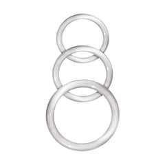 ENHANCER SILICONE COCKRINGS-CLEAR