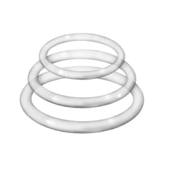 ENHANCER SILICONE COCKRINGS-CLEAR