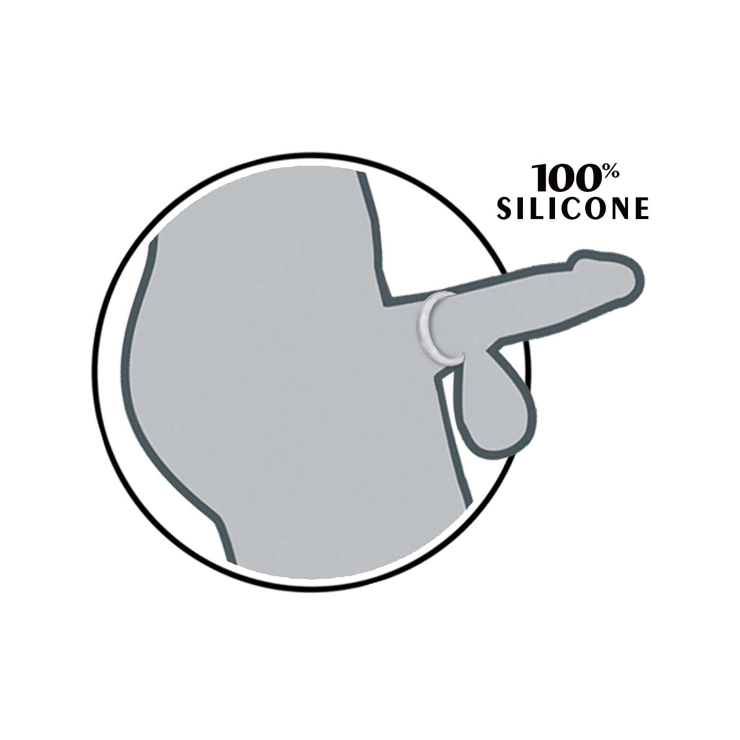 ENHANCER SILICONE COCKRINGS-CLEAR